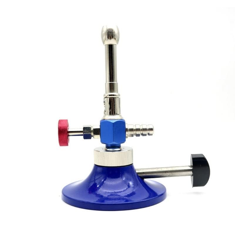 Bruciatore a gas portatile Bunsen per riscaldamento da laboratorio ed esperimenti scientifici