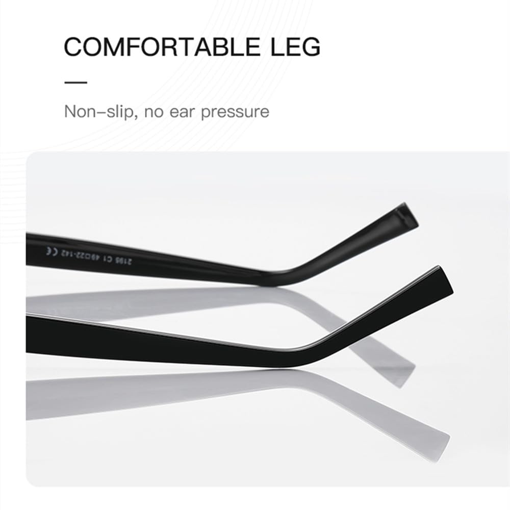 Occhiali moda Montatura per uomo Occhiali con lenti trasparenti per donna Acetato unisex
