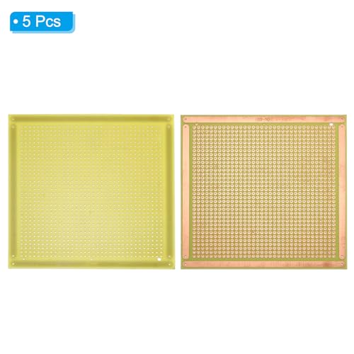 Placas de circuito PCB de 4" x 4" con acabado amarillo uniforme para electrónica 3