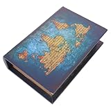 Construction robuste et élégante : chaque boîte à souvenirs en forme de livre est fabriquée en mdf pratique, offrant des solutions de rangement pour livres anciens à la fois esthétiques et résistantes à l’usure