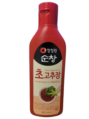 Chung Jung One Sunchang Spicy Vinegar Gochujang 초고추장 Korean Sweet & Tangy Red Chili Paste