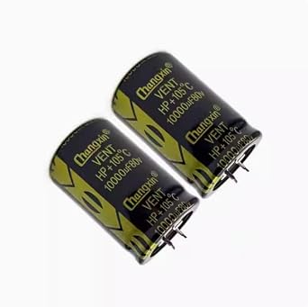 80V 10000UF Audio electrolytic Capacitor Amplifier Filter Horn Voltage Size 35 X50 2PCS
