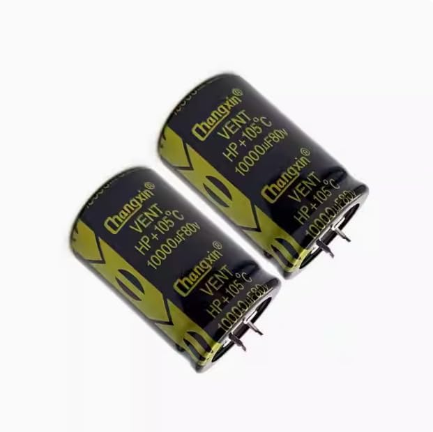Condensateurs 80V 10000uF audio pour éliminer les parasites et stabiliser l'amplificateur