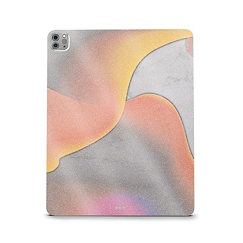 Image of MightySkins Carbon Fiber Skin Compatible with Apple iPad Pro 12.9 inch M2 6th Gen (2022) Full Wrap Kit - Marble Magma | Protective, Durable Textured Carbon Fiber Finish | Easy to Apply | Made in The USA