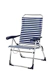 sillas de playa crespo ofertas Cuenta con un peso de 2 kg Crespo AL/206-N-04 - Silla Playa Dural. Asiento Alto (Nytexline)