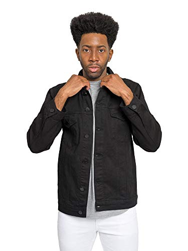 Image of VICTORIOUS Men's Distressed Denim Jacket