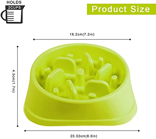 Anti-Schling-Napf für Hunde – BESTOO Slow Eating Pet Bowl