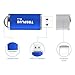 TOSPLUS 2Pack 8GB USB 2.0 Flash Drive 8GB Thumb Drive Memory Stick Jump Drive (Black/Blue)
