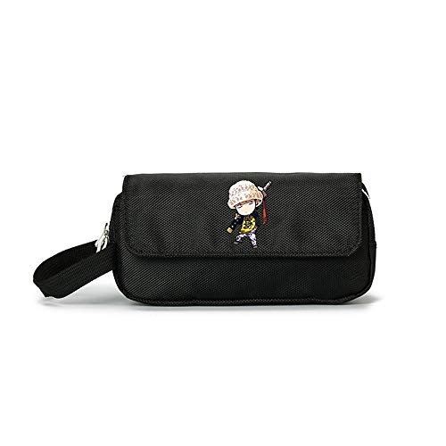 Preisvergleich Produktbild ANDD Brieftasche Anime One Piece Ruffy Law Chopper Geldbörse Kosmetisches Briefpapier Bleistiftbeutel Mädchen Jungen Geschenk Zurück zu Schule Handtasche Tragbar