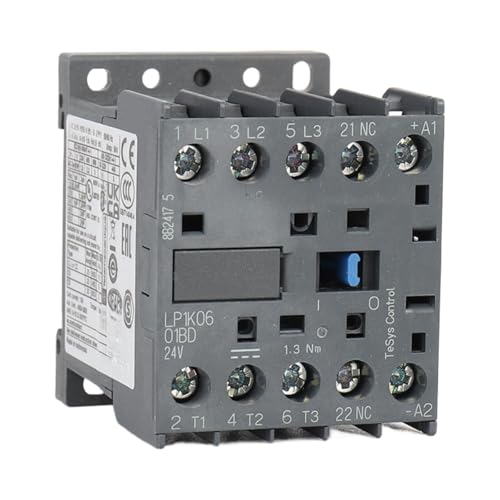 Contacteur LP1K LC1K06 24V bobine continue basse tension pour circuit moteur