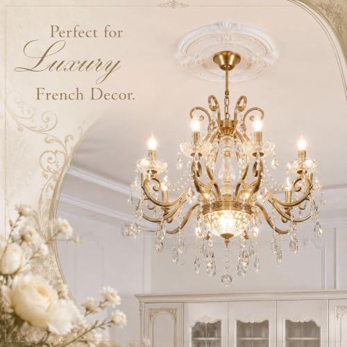 Image of 2pcs Ceiling Medallion for Light Fixtures Chandeliers,White,Delicate | Molded PU Ceiling Decor, Lightweight Decorative Trim, for Ceiling Fan, Chandelier and Indoor Lighting Fixture Home Renovation