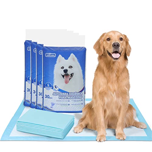 Nobleza - 120 x Empapadores Perros Alfombrilla higiénica de Entrenamiento para Perros. Ultraabsorbente 90cm*60cm