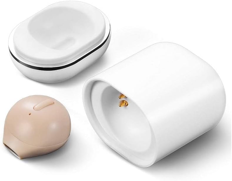 Invisible Smallest Earbuds Sleep Bluetooth Earbuds Mini Tiny Discreet Hidden Headphones for Work, Small Ear Canals - Single Earbud with Charging Case