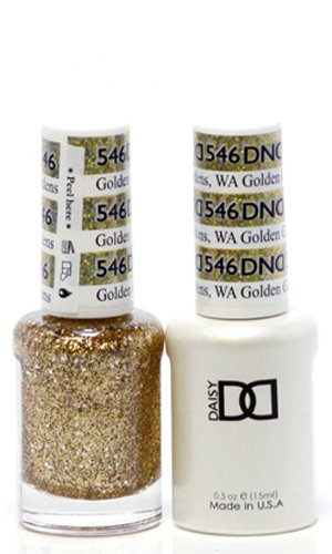 Daisy DND - Gelcolor and Matching Nail Polish color set (546 - Golden Gardens)