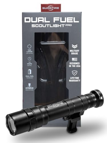 SureFire Weaponlight LED - M640DF-BK-PRO Up to 1,500 Lumens...