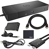 Dell Performance Dock WD19DC Docking Station with 240W Power Adapter (Provides 210W Power Delivery;...