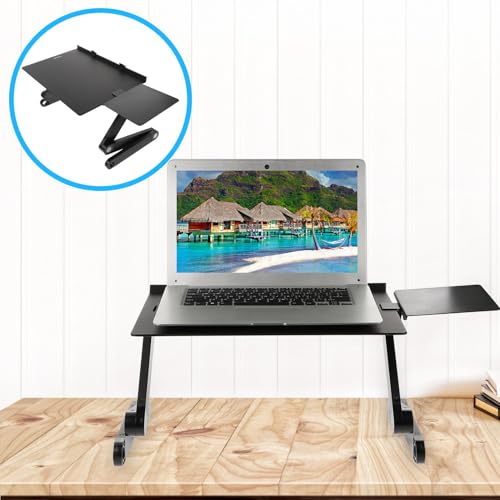 Base Ajustable para Laptop de Aluminio CALLARON Negro miniatura 6
