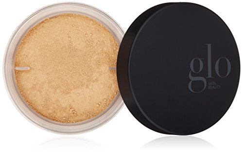 Glo Skin Beauty Loose Base - Golden Dark - Illuminating Loose Mineral Makeup Powder Foundation - Dewy Finish - 9 Shades