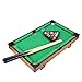 Crisis Mini Juego de Billar de Mesa, Billar de Escritorio, Mesa de Billar en Miniatura, Juego de Billar para niños, niños, cumpleaños, Juego Educativo, Juguete(Color de Madera)