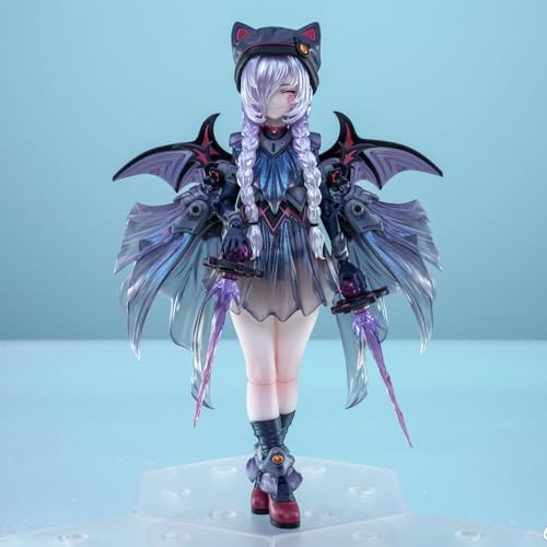 Figura de acción Wahohousee Mecha Girl 5.9 pulgadas miniatura 2