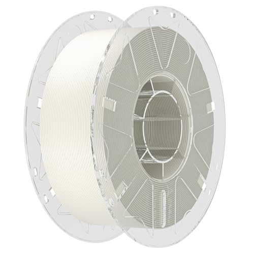 Image of Creality PLA Filament 1.75mm for K2 Plus Combo, RFID 3D Printer Filament PLA for High Speed 30-600mm /s, 1kg(2.2lbs) /Spool Hyper PLA Filament Support CFS, Fits for Most 3D Printers (White)