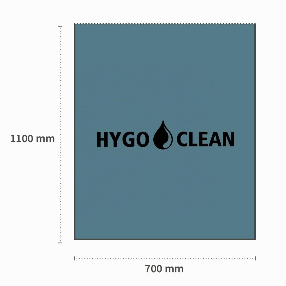100 Stück, Müllsäcke, FRANZ MENSCH, 120 l, blau, LDPE, Premium, Rolle | 80my, 110 x 70 cm, Müllbeutel, Mülltüten, Abfallsack, Premium Tüte, trash bags, Mülltonnen, Gewerbe, Reinigung