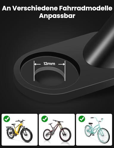 Coicer Fahrradanhänger Kupplung Anhängerkupplung Anhänger Adapter Hundeanhänger für Fahrrad mit Sicherungsstift Kinderanhänger Hundefahrradanhänger Hunde