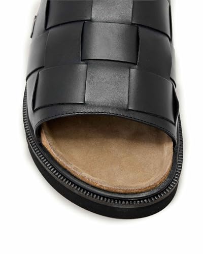 Image of AllSaints mens Randal Woven Slider