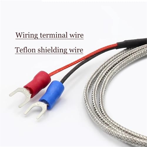 Sensor de temperatura tipo E de 2 metros con varilla de 150mm y cable blindado 5