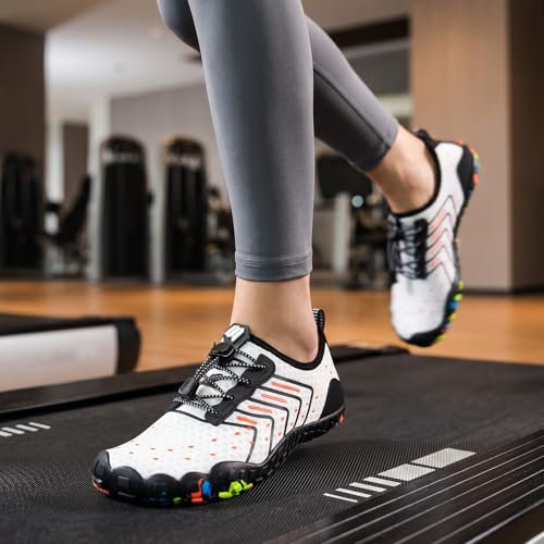 Image of Hike Barefoot Shoes Women Men Footwear, Wide Toe Box Water Shoes, Quick-Dry Zero Drop Comfortable & Non-Slip Pro Barefoot Beach Swim Minimalist Grounding Shoe for Walking Hiking