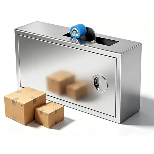 Máquina selladora de cartón manual compatible con cinta de 2,5 cm ajustable
