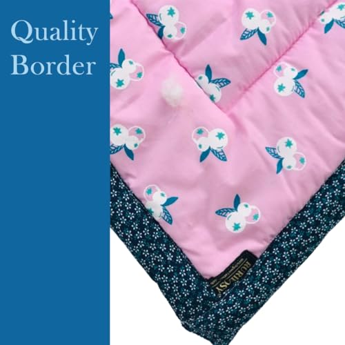 Image of Bedding Mattress for Cotton, Baby Sleeping Bed Set Godari Baby Cradle |Sleeping Mat |Multi Purpose Cushioned Bed |Baby Bed for 0 to 2 Years.