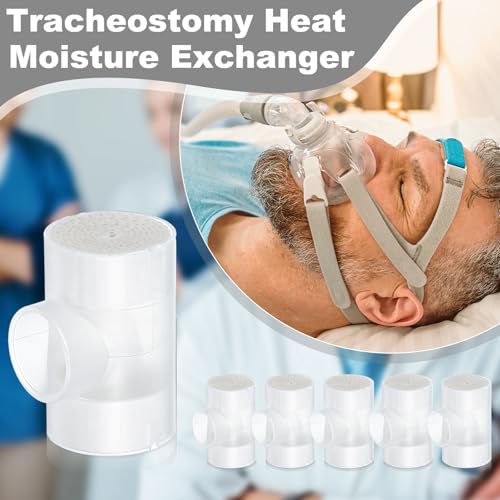 50 pcs tracheostomy hme heat moisture exchanger individually package tracheotomy humidifier tracheostomy supplies