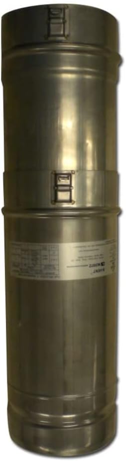 Noritz VP5-21.4ADJUST 13-21.4 Adjustable vent pipe for 5 Stainless Steel