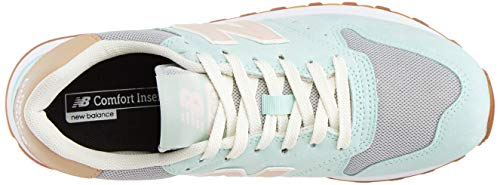 Tênis New Balance 500, Feminino, Azul/Rosa, 36