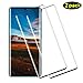Produktbild TOCYORIC Panzerglas für Xiaomi mi Note10, HD Transparenz 3D Full Screen Schutzfolie, 9H Härte, Kratzfest, Blasenfrei, Gehärtetes Glas Displayschutzfolie für Xiaomi mi Note10, 2 Stück