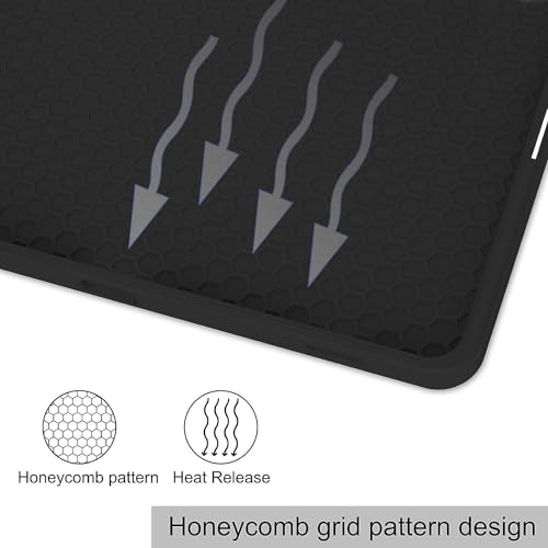 Image of ProElite Cover for Motorola Pad 60 Neo 11 inch 2025 case Cover, Soft Flexible Flip Case Cover for Motorola Pad 60 Neo 11 inch 2025 with Pen Holder [Recoil Series] - Black