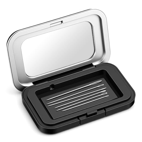 Prasacco Magnetic Needle Case, Strong Magnet Needle Holder