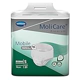 MoliCare Premium Mobile Einweghose: Diskrete Anwendung bei Inkontinenz für Frauen und Männer; 5 Tropfen, Gr. S (60-90 cm Hüftumfang), 14 Stück