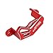 JFG RACING Red Rear Brake Caliper Cover Guard Protector for for CR125 CR250 CRF250R CRF250X CRF450R CRF450X CRF450RX 02-17
