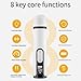 Tasunte Heusom Silent Groom Pro Nail Grinder, 2025 New Electric Dog Heusom Nail Trimmer, Pet Nail Grinder for Dogs Cats, Rechargeable Dog Nail Clippers, Pet Paws Grooming & Smoothing Tool (B)