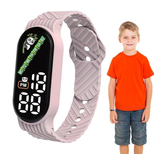 Activity Tracker for Kids - Digital Steps Counter, Portable Fitness Watch | Waterproof Fitness Tracker Wristwatch, Watch for Kids Girls Boys Ages 5-15 Activity Tracker Pedometer Heart Rate Sleep Monit