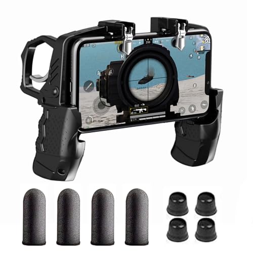 GOFOYO K21 Mobile Game Controller for PUBG/Call of Duty/Fortnite,aim Trigger Fire Buttons L1R1...