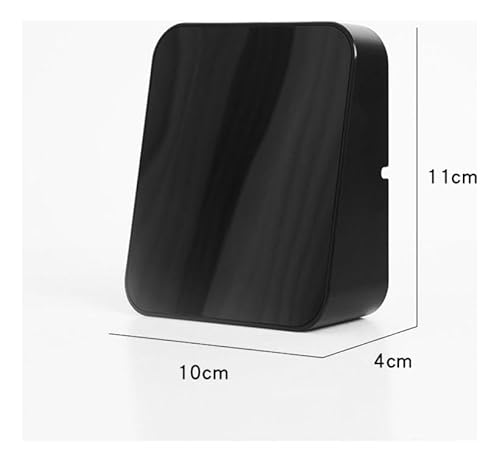 Relógio Digital LED com Temperatura e Alarmes - Mesa e Parede, USB/Bateria ®MaiXpro