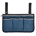 Sichere Aufbewahrungstasche für Rollstühle Tasche, Mobilitätshilfe Rollstuhlzubehör Tasche, Armlehne Hängegriff Halter Aufbewahrungstasche, für Rollstühle, Kinderwagen (Navy blau)