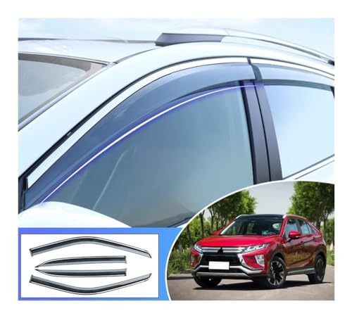 Déflecteurs de vent pour éliminer la buée et bloquer la pluie en Eclipse Cross