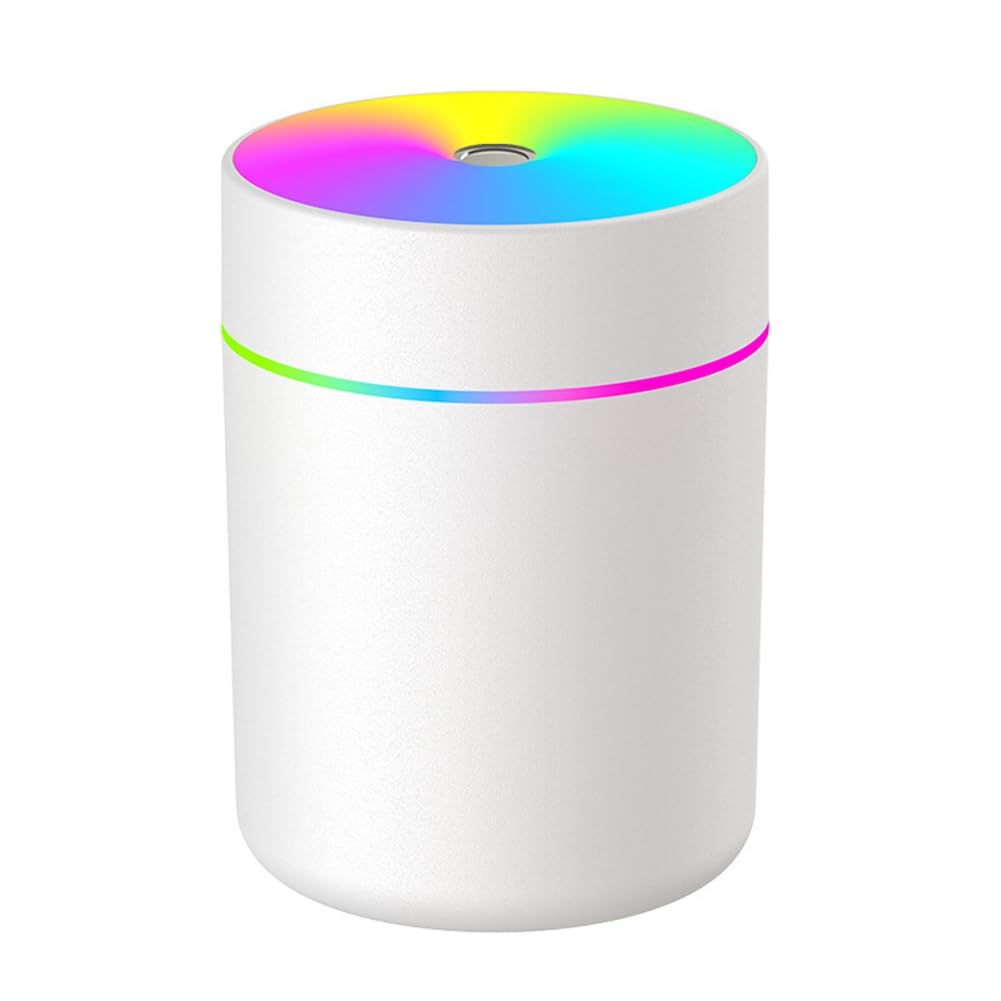 CTRLZS 180ML Air Humidifier Water Replenishing Small Mini Car Humidifier Mini Car Humidifier White