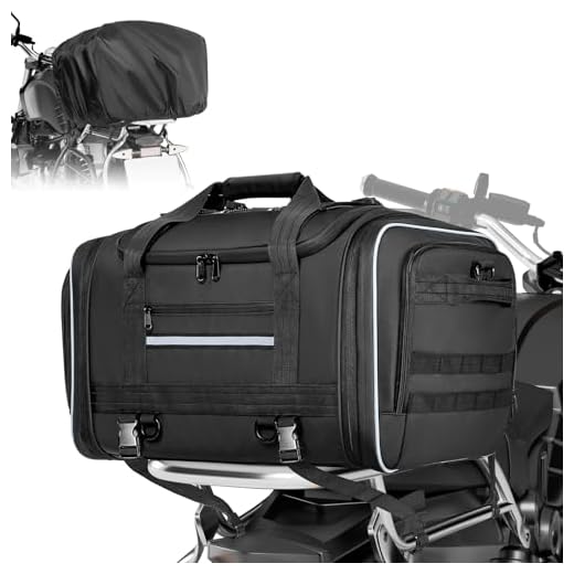 Does kawasaki nomad luggage detach Marscamd Expandable Waterproof Motorcycle Bag