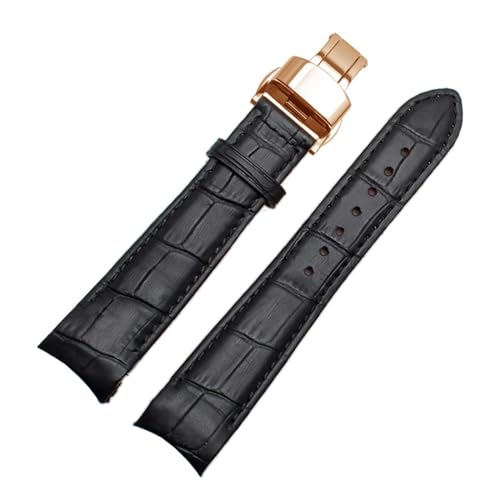 Cong Yi {vuXbgpȒ[vXgbv 20 ~[gƌ݊V`Y BL9002-37 05A BT0001-12E 01A voh 21 ~[gvoh 22 ~[g(Black rose buckle,22mm)