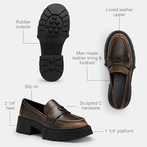 Coach Women's Leah Platform Loafer3